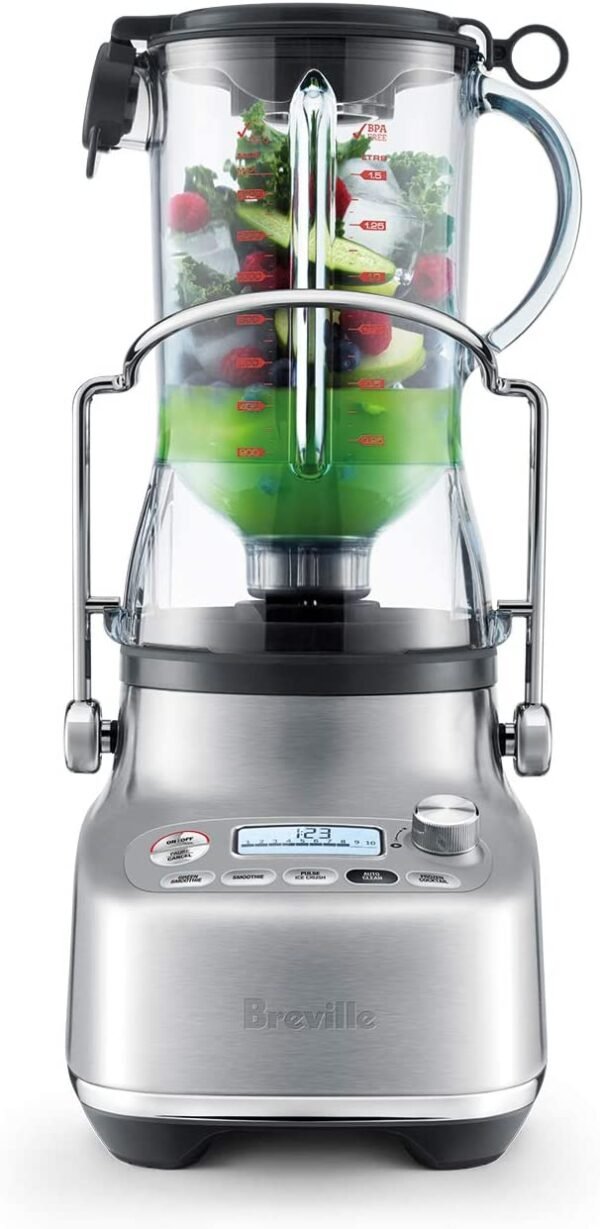 Breville 3X Bluicer Pro Blender & Juicer, Brushed Stainless Steel, BJB815BSS - Image 3