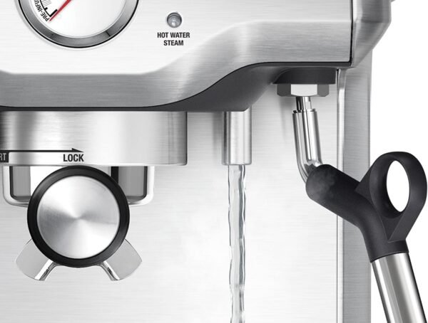 Breville Infuser Espresso Machine, Brushed Stainless Steel, BES840XL - Image 2