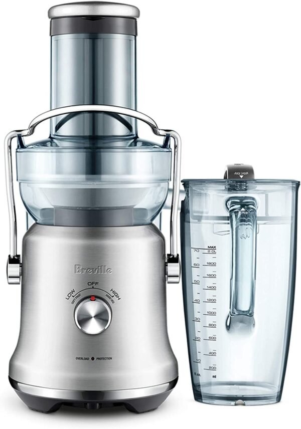 Breville Juice Fountain Cold Plus Juicer, BJE530, Brushed Stainless Steel