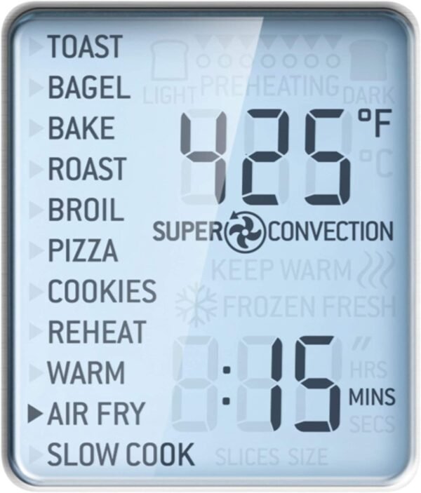 Breville Smart Oven Air Fryer Toaster Oven, Black Truffle, BOV860 - Image 11