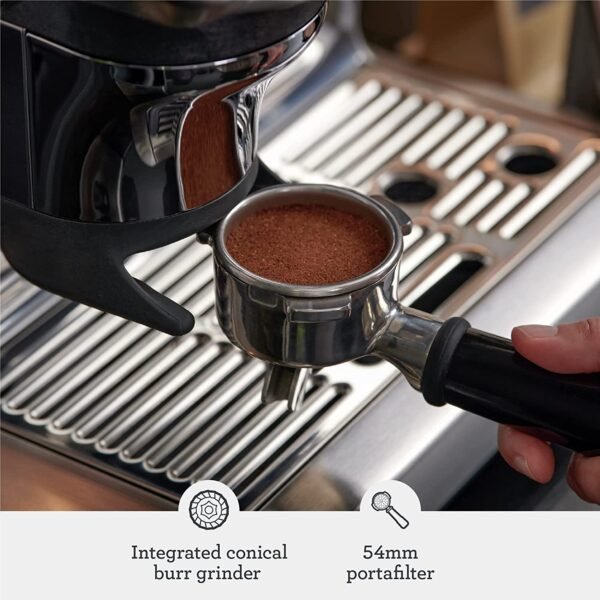 the Barista Express® Impress Espresso Machine, Brushed Stainless Steel, BES876BSS - Image 3
