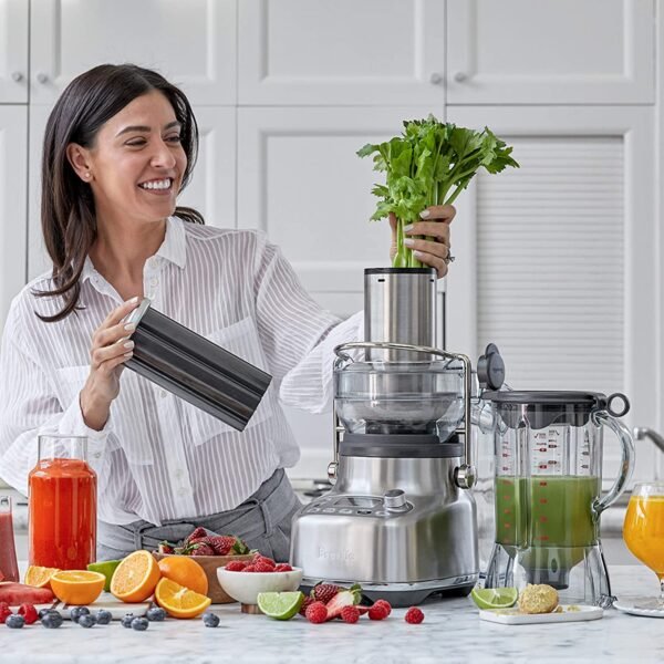 Breville 3X Bluicer Pro Blender & Juicer, Brushed Stainless Steel, BJB815BSS - Image 6