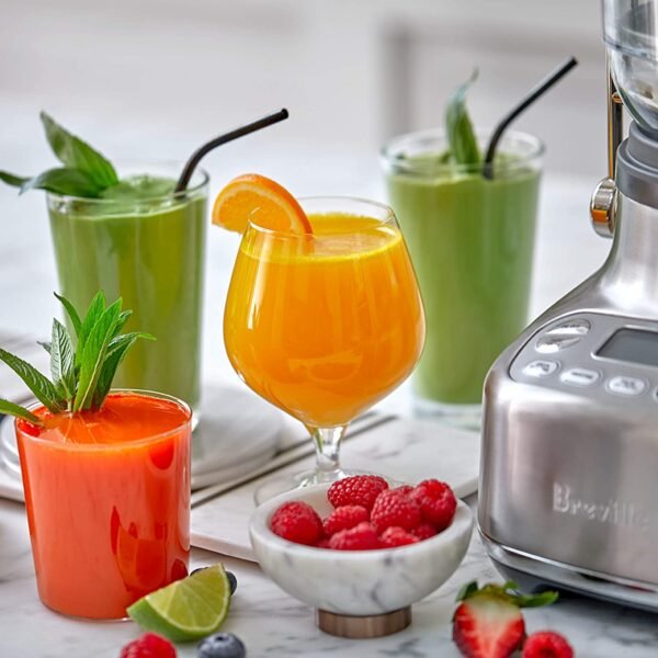 Breville 3X Bluicer Pro Blender & Juicer, Brushed Stainless Steel, BJB815BSS - Image 9