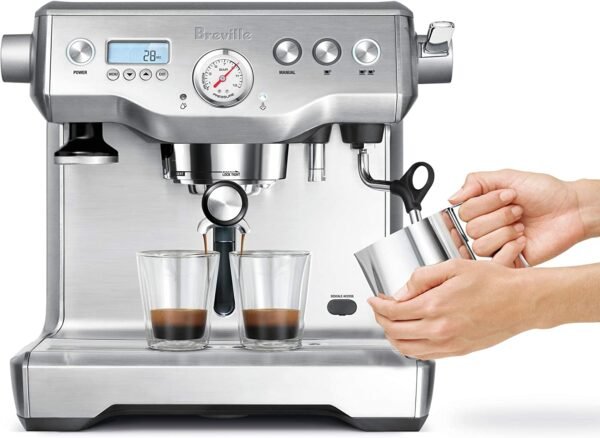 Breville BES920XL Dual Boiler Espresso Machine, Brushed Stainless Steel - Image 3