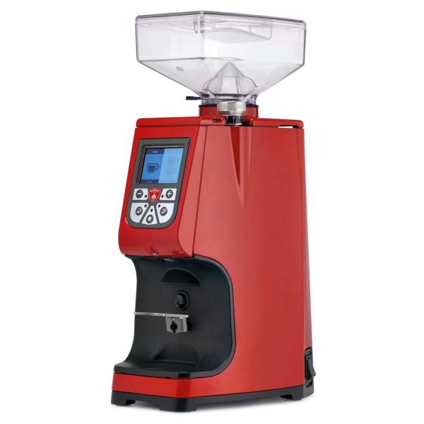 Eureka Atom Espresso Grinder in Red