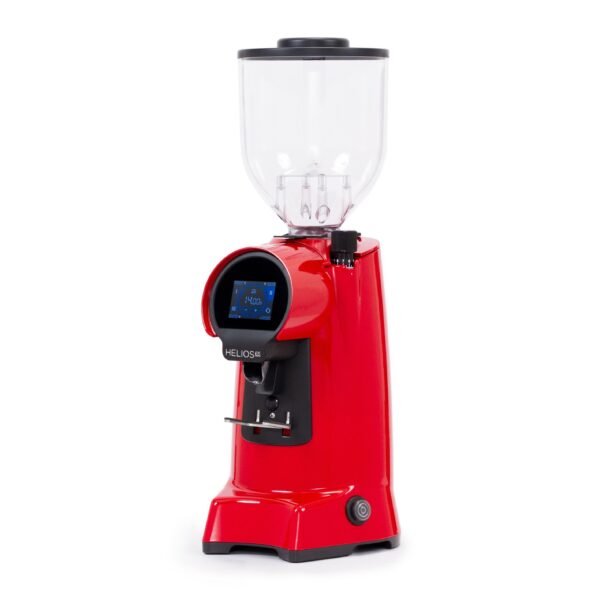 Eureka Helios 65 Coffee Grinder in Ferrari Red
