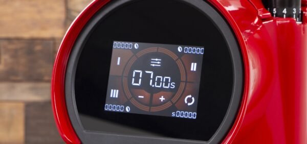 Eureka Helios 65 Coffee Grinder in Ferrari Red - Image 18