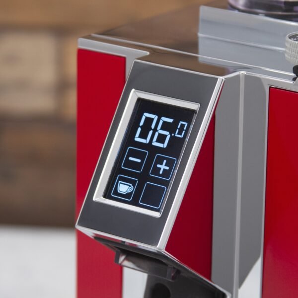 Eureka Mignon Specialita Espresso Grinder in Ferrari Red - Image 5