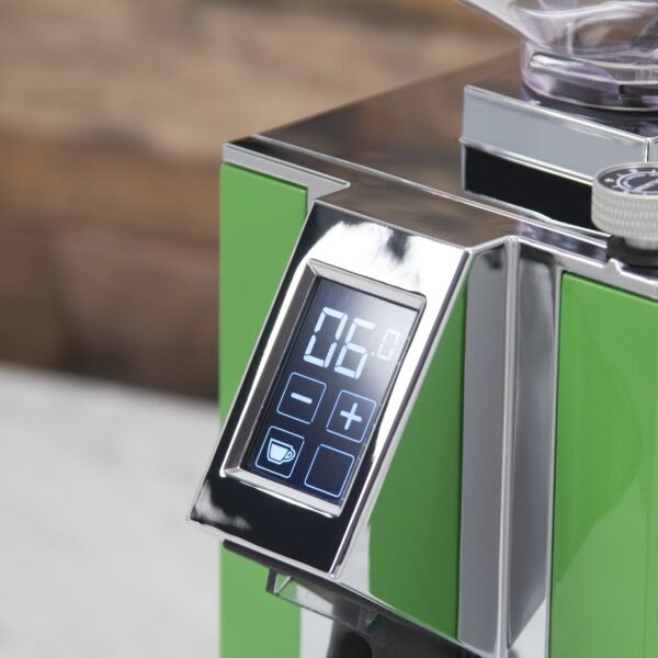 Eureka Mignon Magnifico Coffee Grinder in Lime Green - Image 7