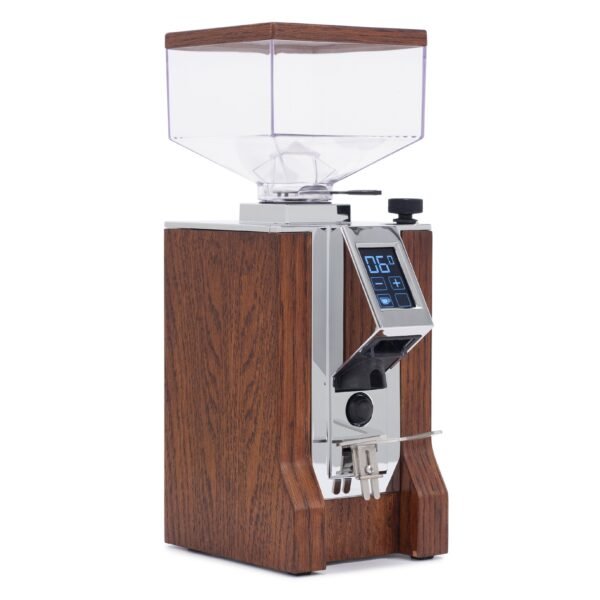 Eureka Mignon Design Coffee Grinder in Stained Walnut - Image 3