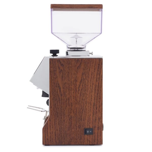 Eureka Mignon Design Coffee Grinder in Stained Walnut - Image 4