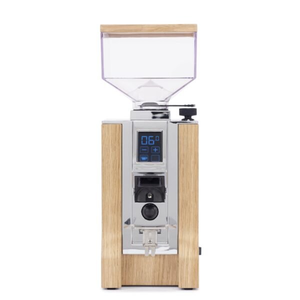 Eureka Mignon Design Coffee Grinder in Natural Oak - Image 2
