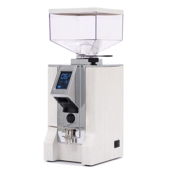 Eureka Mignon Design Coffee Grinder in Whitened Oak