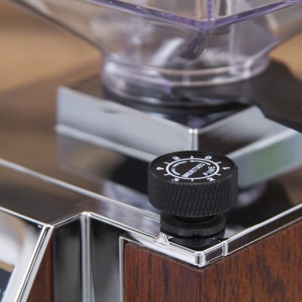 Eureka Mignon Design Coffee Grinder in Stained Walnut - Image 6