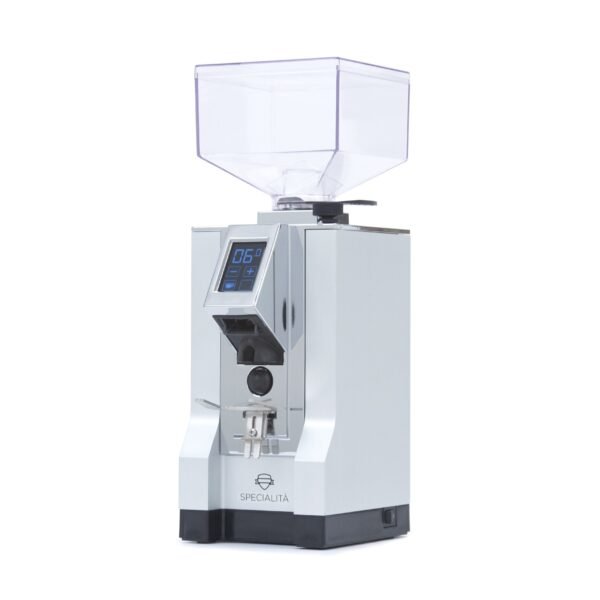 Eureka Mignon Specialita Espresso Grinder in Polished Natural Silver