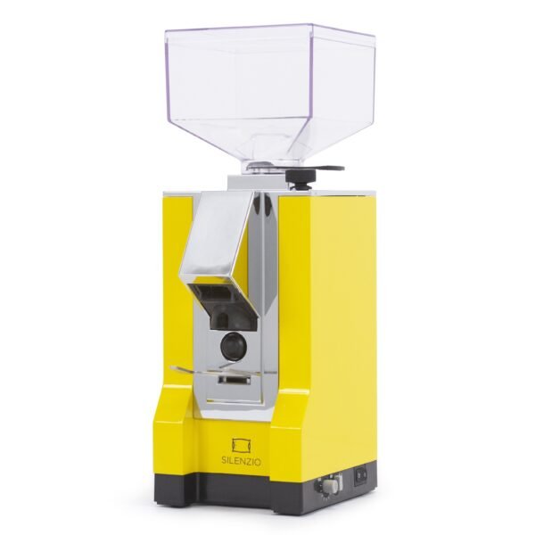 Eureka Mignon Silenzio Espresso Grinder in Yellow