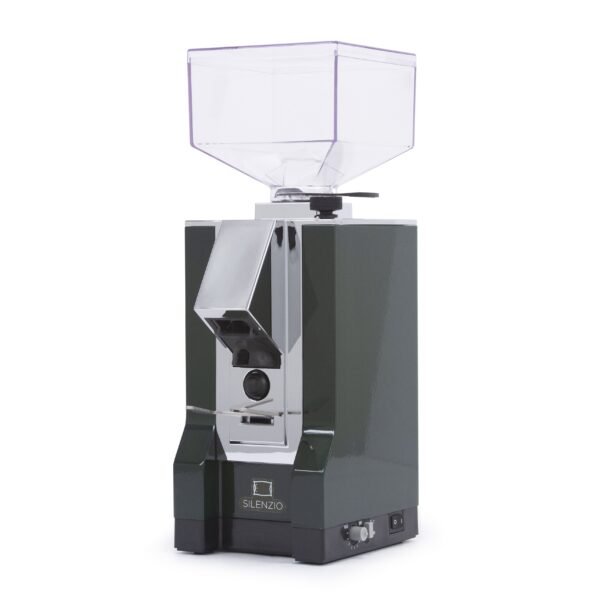 Eureka Mignon Silenzio Espresso Grinder in Gourmet Green