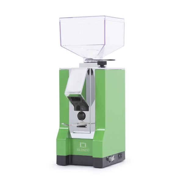 Eureka Mignon Silenzio Espresso Grinder in Lime Green