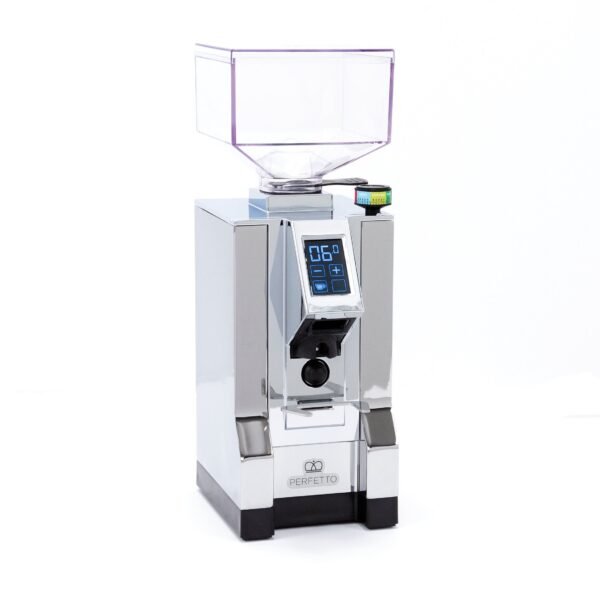 Eureka Mignon Perfetto Coffee Grinder in Chrome - Image 3