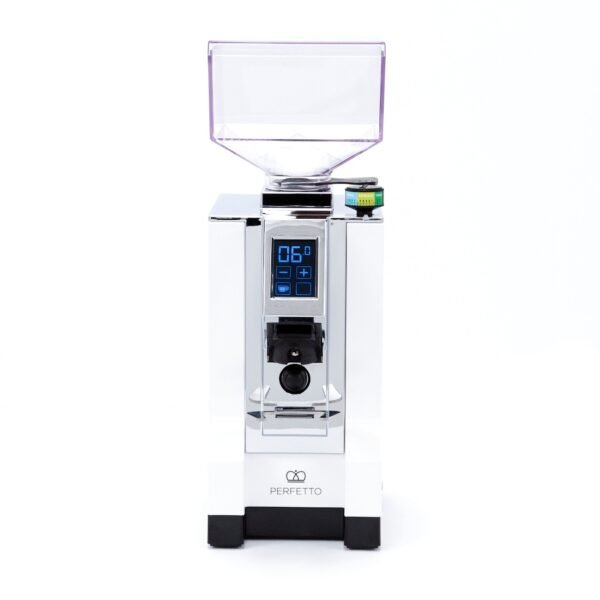 Eureka Mignon Perfetto Coffee Grinder in White - Image 2