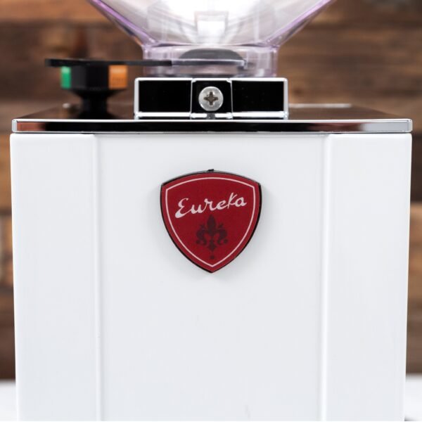 Eureka Mignon Perfetto Coffee Grinder in White - Image 4