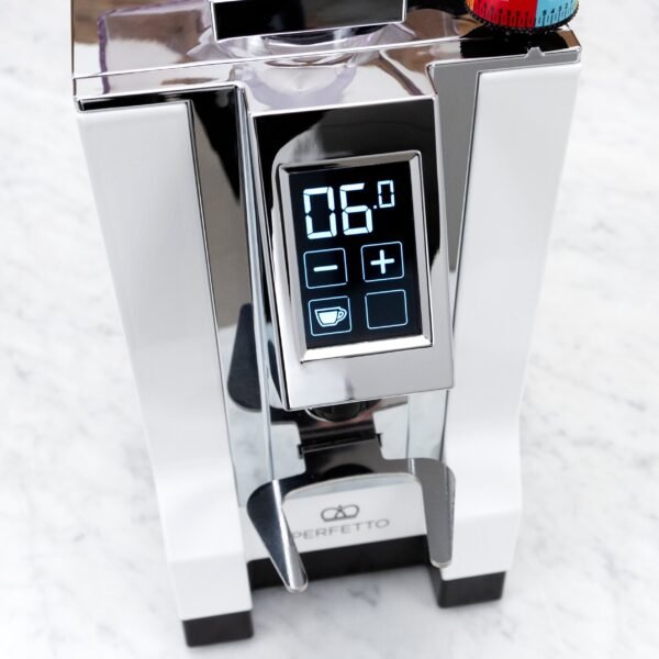 Eureka Mignon Perfetto Coffee Grinder in White - Image 5