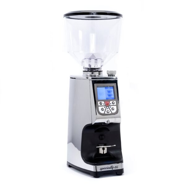 Eureka Atom Specialty 65 in Espresso Grinder Chrome - Image 3
