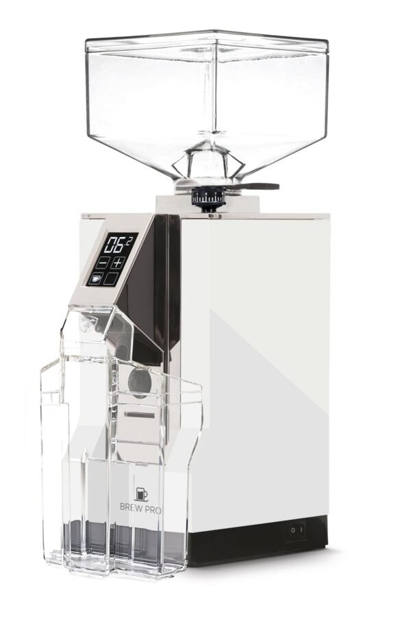 Eureka Mignon Brew Pro Coffee Grinder in White