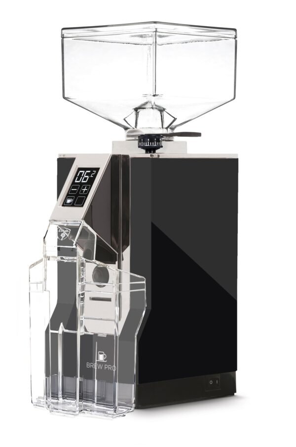 Eureka Mignon Brew Pro Coffee Grinder in Matte Black
