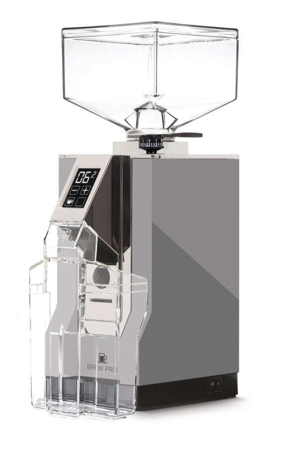 Eureka Mignon Brew Pro Coffee Grinder in Grey