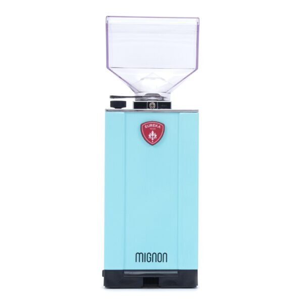Eureka Mignon Specialita Espresso Grinder in Tiffany Blue - Image 4