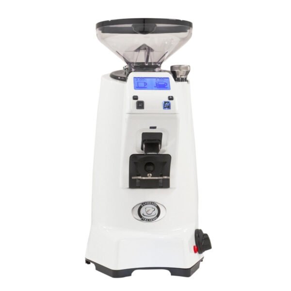 Eureka Zenith 65E High Speed Espresso Grinder in White - Image 2
