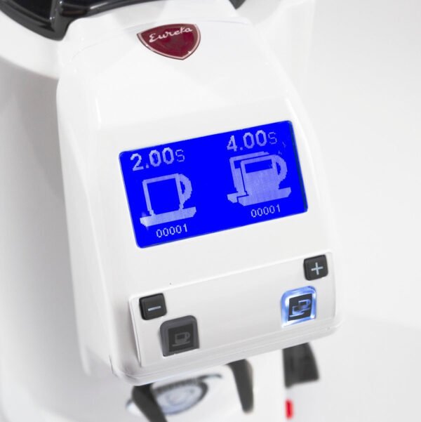 Eureka Zenith 65E High Speed Espresso Grinder in White - Image 6