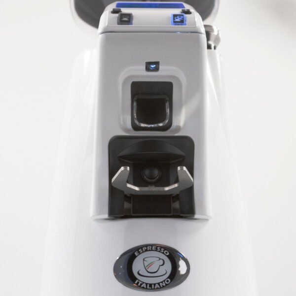 Eureka Zenith 65E High Speed Espresso Grinder in White - Image 7